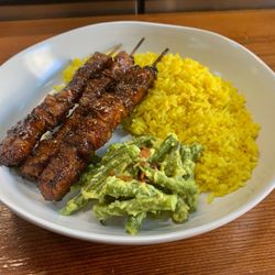 Blue Toba - Balinese pork belly sate' (served at lunch only)