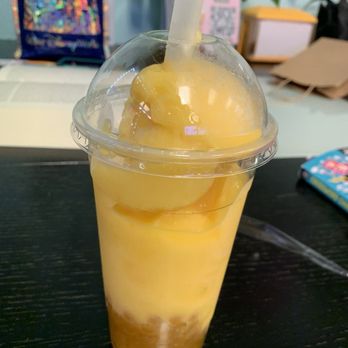 Tea Boss - Ocean City - Mango slush with mango popping bubbles - Bubble Tea Near Me - Ocean City, Maryland Tea Boss - Ocean City - Mango slush with mango popping bubbles - Bubble Tea Near Me - Ocean City, Maryland