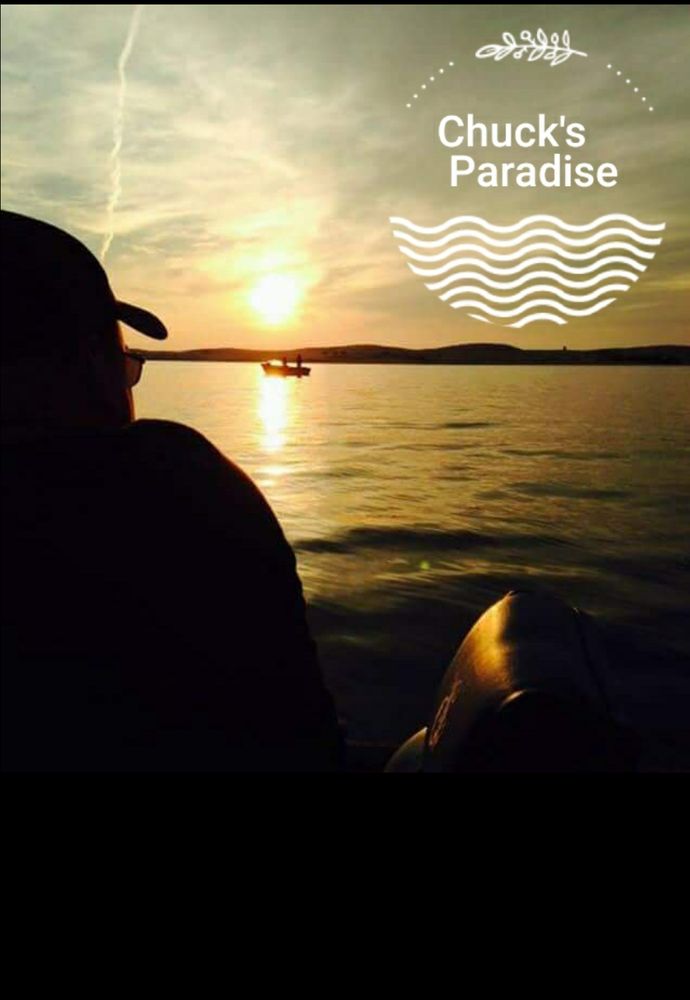 Chuck's Sandy Snack Shack Paradise Logo