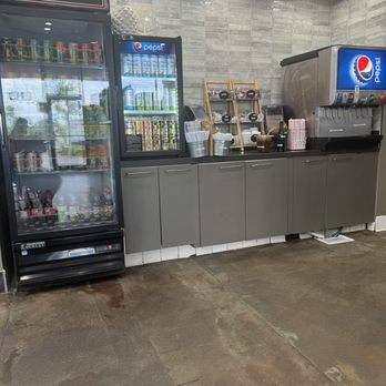 Aloha Grill - Soda fridge and sauces - Hawaiian Near Me - Vista, California Aloha Grill - Soda fridge and sauces - Hawaiian Near Me - Vista, California