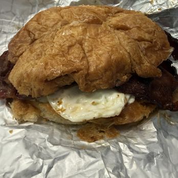 Cafe LaNae & Bakery - Bacon, Egg & Boursin Croissant - Cafes Near Me - Wood River, Illinois