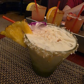 El Pescador - Carson - Coconut margarita too sweet and weak - Seafood Near Me - Carson, California