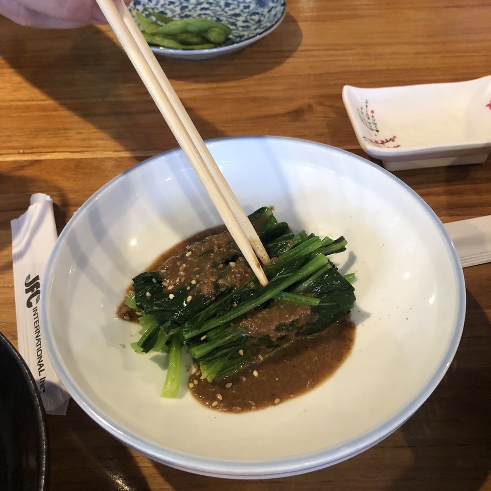 Kazoku - Ohitashi spinach - Sushi Bars Near Me - Edmonds, Washington Kazoku - Ohitashi spinach - Sushi Bars Near Me - Edmonds, Washington