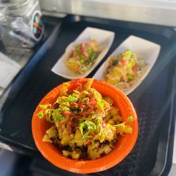 Good Bad Delicious - Moroccan Cauliflower Bites and Baja fish Tacos