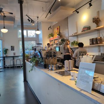 Yoka Tea - Counter and some of the tables. There's a lot of seating including a couch. - Coffee & Tea Near Me - Seattle, Washington Yoka Tea - Counter and some of the tables. There's a lot of seating including a couch. - Coffee & Tea Near Me - Seattle, Washington