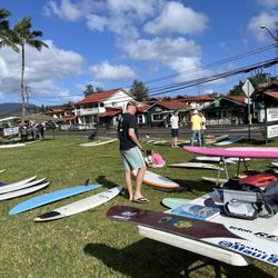 Hanalei Elementary School - Surf board sale