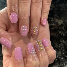 Powder dip with gems by BK Powder dip with gems by BK