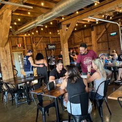 Flounder Brewing - Enjoying the band at Flounder Brewing