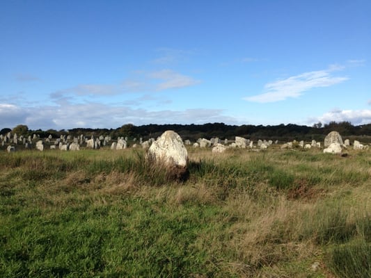 Alignements of Carnac by null