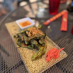 Akami Poke & Ramen - Shishito peppers