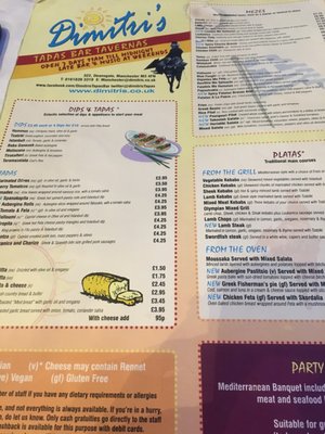 Menu photo 3 Dimitri's Manchester, XGM