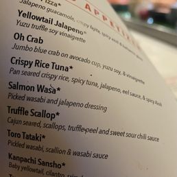 Great variety on the regular menu Great variety on the regular menu