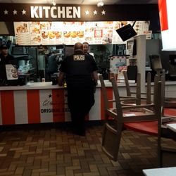 GREG the manager & the police officer trying to get my money for food that I never received.