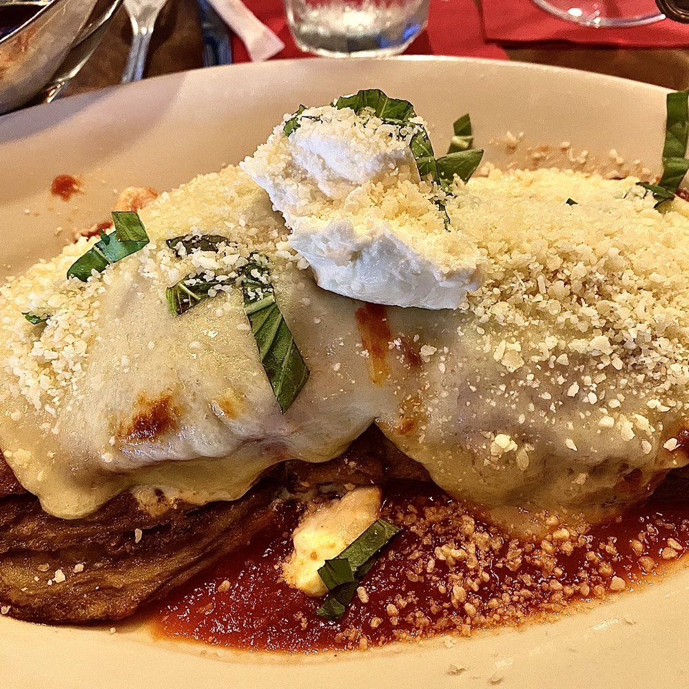 Eggplant Parmigiana! Absolutely amazing