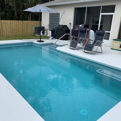Aqua-Blue Aquatech Pools & Spas - The pool in the daytime.