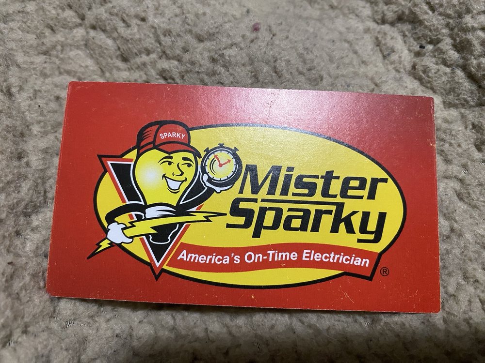 Slide of Mister Sparky
