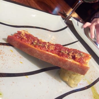 Elmosset - Tosta sobrasada con miel - Tapas Bars Near Me - Meliana, V
