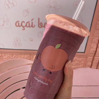 Whata Peach - Açaí Twist 24oz - Juice Bars & Smoothies Near Me - Studio City, California Whata Peach - Açaí Twist 24oz - Juice Bars & Smoothies Near Me - Studio City, California