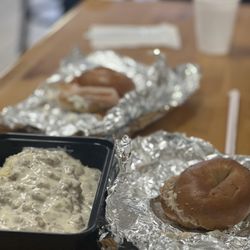 Bearded Bagel - Biscuits & Gravy, 317 Bagel