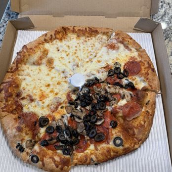 Pizza Factory - Medium half toppings - Pizza Near Me - Clovis, California