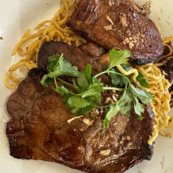 Viet Bites - Pork Chops with garlic noodles - Vietnamese Near Me - Phoenix, Arizona