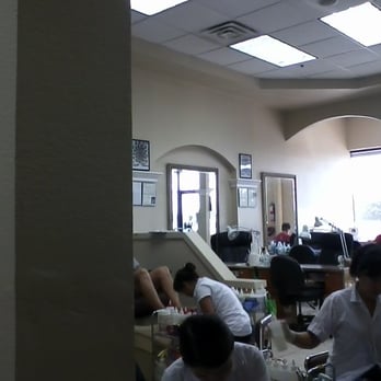 Solar Nail Spa - Basic looking salon but excellent pedicure. - Nail Salons Near Me - Euless, Texas