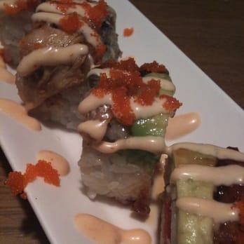 Harumi Sushi - Magic Dragon Roll. $12.50. Unagi, shrimp tempura, tuna, avocado - Sushi Bars Near Me - Seaside, California