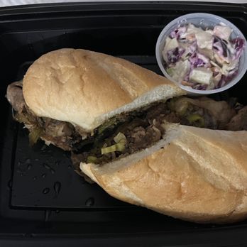 BJ's Restaurant & Brewhouse - Brewhouse Philly with coleslaw - New American Near Me - Wichita, Kansas BJ's Restaurant & Brewhouse - Brewhouse Philly with coleslaw - New American Near Me - Wichita, Kansas