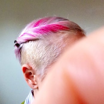 Rocket Science - The under color and side length (cut/color by Kacie). This is my "up"do for rainy/lazy days when I don't straighten it. - Hair Salons Near Me - Laguna Hills, California Rocket Science - The under color and side length (cut/color by Kacie). This is my "up"do for rainy/lazy days when I don't straighten it. - Hair Salons Near Me - Laguna Hills, California