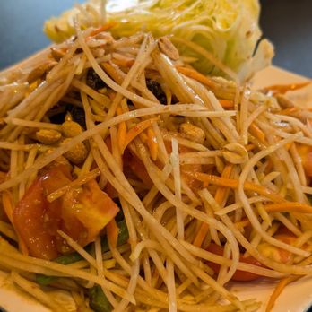 Ocean Blue Oyster Bar - Papaya salad - Seafood Near Me - Kyle, Texas Ocean Blue Oyster Bar - Papaya salad - Seafood Near Me - Kyle, Texas
