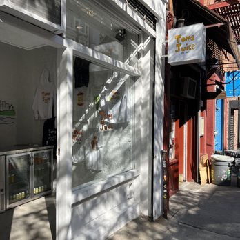 Toms Juice - the front of the store - Juice Bars & Smoothies Near Me - New York, New York Toms Juice - the front of the store - Juice Bars & Smoothies Near Me - New York, New York