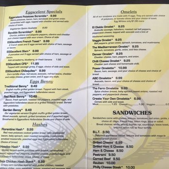 Eggscellent - Menu - Breakfast & Brunch Near Me - Las Vegas, Nevada Eggscellent - Menu - Breakfast & Brunch Near Me - Las Vegas, Nevada