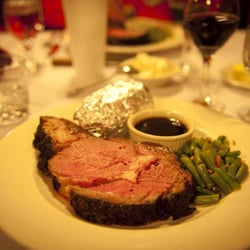 Thunderstik Lodge - Prime rib dinner