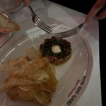 Mon Ami Gabi - Classic Steak Tartare - French Near Me - Chicago, Illinois Mon Ami Gabi - Classic Steak Tartare - French Near Me - Chicago, Illinois