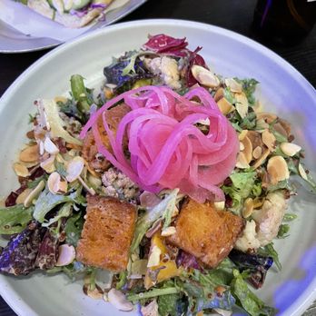 Local Tide - Roasted Cauli & Butternut Squash, Quinoa, Almonds, Pickled Red Onions, House-made Sourdough Croutons, Anchovy Dijon Vinaigrette. - Seafood Near Me - Seattle, Washington