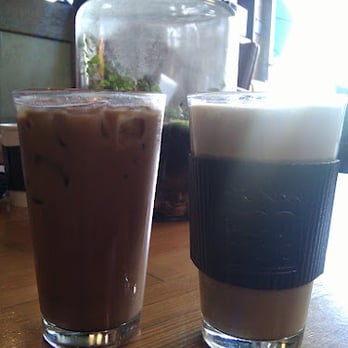 Antidote Coffee - Iced latte and cajeta latte - Coffee & Tea Near Me - Houston, Texas