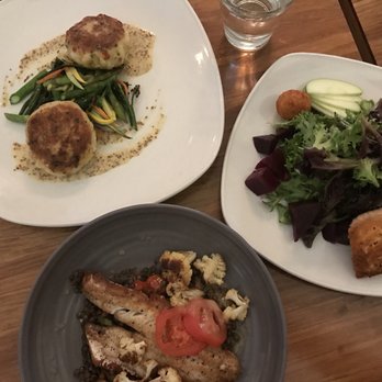 Eighty Acres Kitchen & Bar - Crabcakes, panfried walleye and beets salmon salad - Bars Near Me - Pittsburgh, Pennsylvania Eighty Acres Kitchen & Bar - Crabcakes, panfried walleye and beets salmon salad - Bars Near Me - Pittsburgh, Pennsylvania