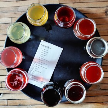 Crooked Stave Brewing - When you ask to taste ALL the sours at Crooked Stave - Breweries Near Me - Denver, Colorado