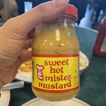 Centre Street Deli - A mix of honey, spicy and brown mustard that they get from Ohio and you can buy there! - Delis Near Me - Thornhill, Ontario Centre Street Deli - A mix of honey, spicy and brown mustard that they get from Ohio and you can buy there! - Delis Near Me - Thornhill, Ontario