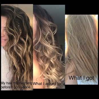 Bebe Salon - All 3 photos are of me & my hair. Left photo is morning before, middle is from last summer and what I wanted to do, right is what I got. - Hair Stylists Near Me - Garden Grove, California Bebe Salon - All 3 photos are of me & my hair. Left photo is morning before, middle is from last summer and what I wanted to do, right is what I got. - Hair Stylists Near Me - Garden Grove, California
