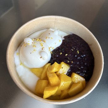 Miro Mochi - Purple Rice + Milk Mochi+ Coconut Jelly + Mango - Bubble Tea Near Me - Rowland Heights, California