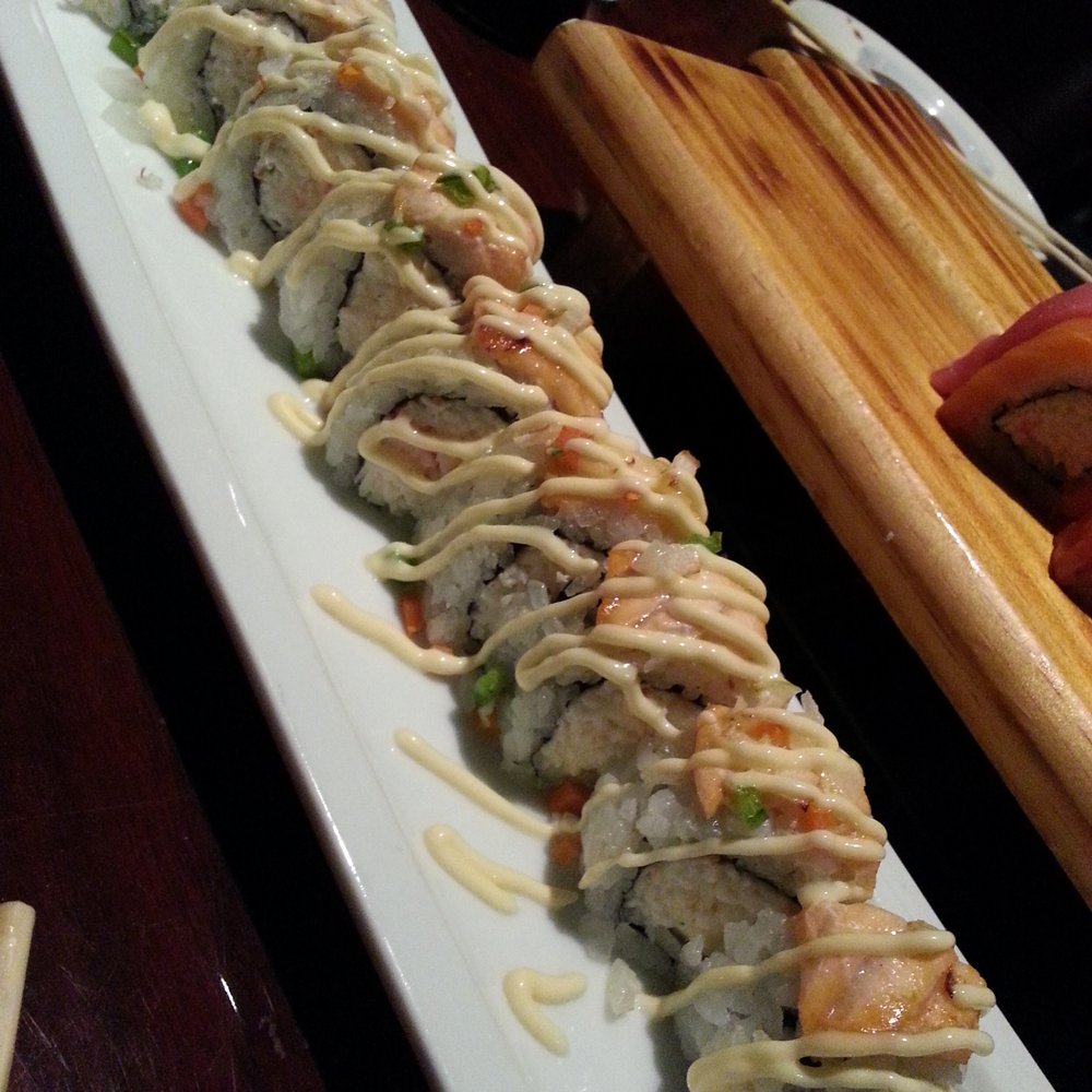 Hikari - Baked Salmon roll - Sushi Bars Near Me - Houston, Texas Hikari - Baked Salmon roll - Sushi Bars Near Me - Houston, Texas