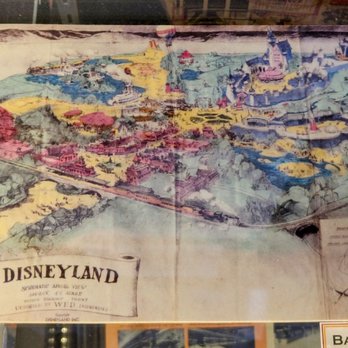 Walt Disney's Barn - Bank prospectus drawing of Disneyland - Museums Near Me - Los Angeles, California Walt Disney's Barn - Bank prospectus drawing of Disneyland - Museums Near Me - Los Angeles, California