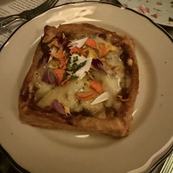 Bar Cecil - Caramelized onion tart - Cocktail Bars Near Me - Palm Springs, California