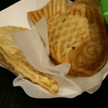Cafe Orange - Red bean waffles - Desserts Near Me - Garden Grove, California