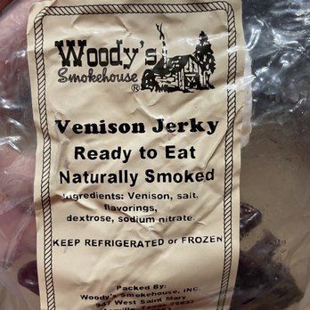 Woody's Smokehouse - Southbound - Venison Jerky? - Bakeries Near Me - Centerville, Texas Woody's Smokehouse - Southbound - Venison Jerky? - Bakeries Near Me - Centerville, Texas