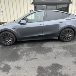 Lower wrap to protect from road grime pitting.