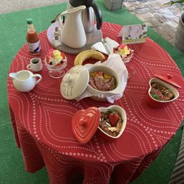 Wonderful breakfast spread