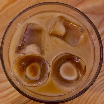 Slow By Slow Coffee - close up of vanilla latte - Coffee & Tea Near Me - Boise, Idaho