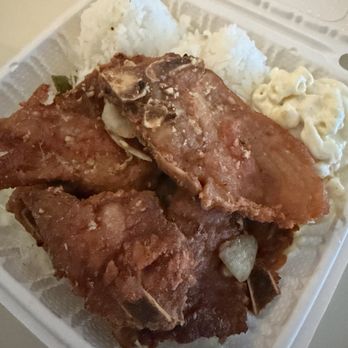 New Town Cafe - Salt & Pepper Pork Chops - Cafes Near Me - Aiea, Hawaii New Town Cafe - Salt & Pepper Pork Chops - Cafes Near Me - Aiea, Hawaii
